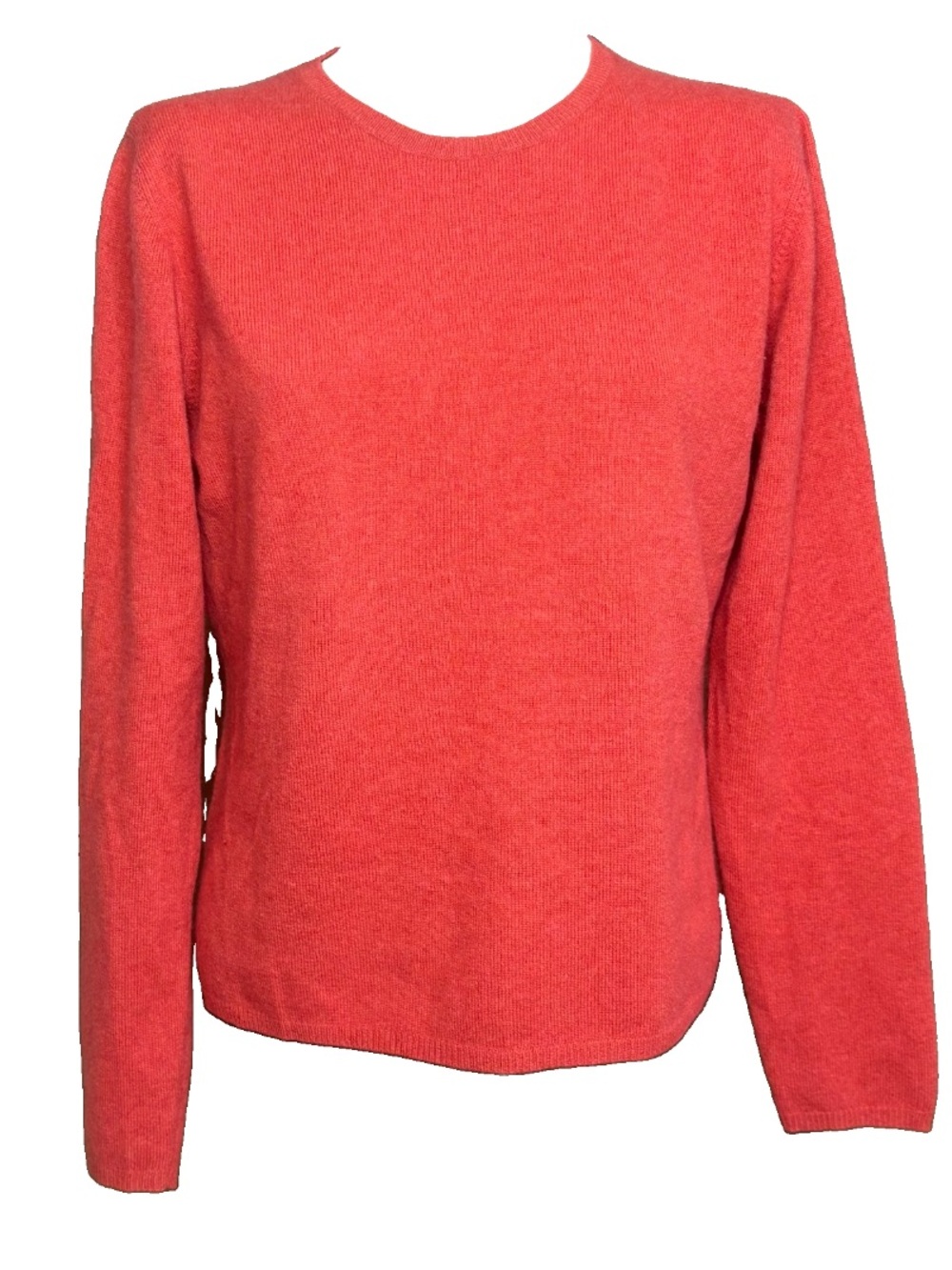 Geneva Orange 100% Cashmere Sweater